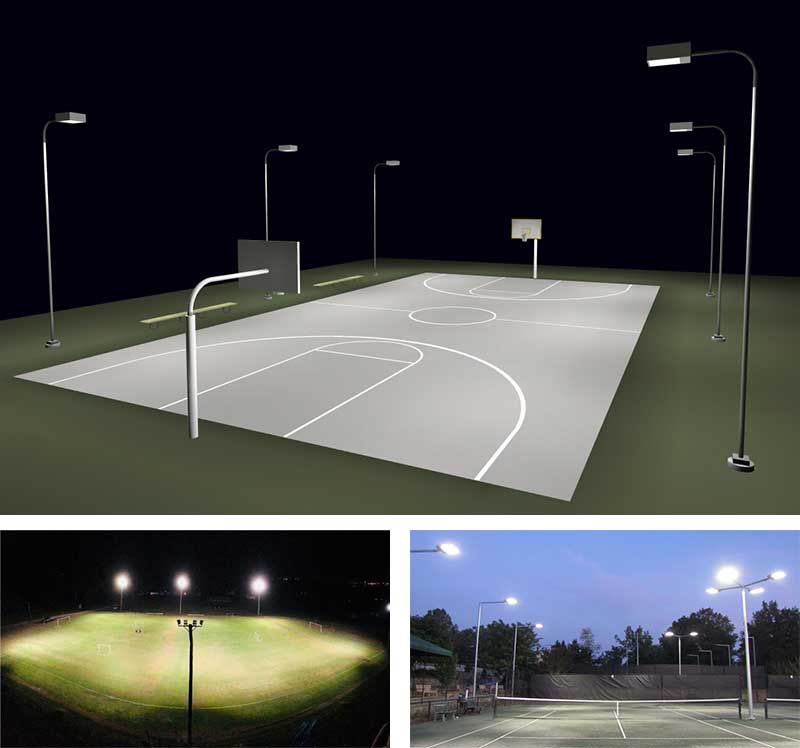 Lựa chọn đèn LED chiếu sáng sân bóng rổ cho SEA GAMES 31