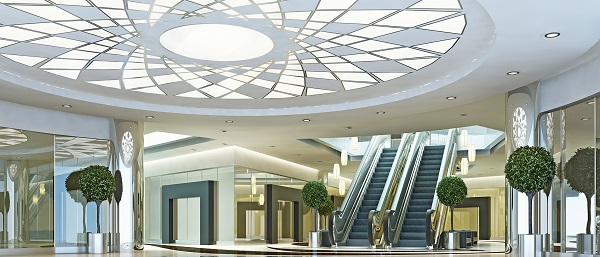 Đèn LED chiếu sáng dành cho trung tâm mua sắm