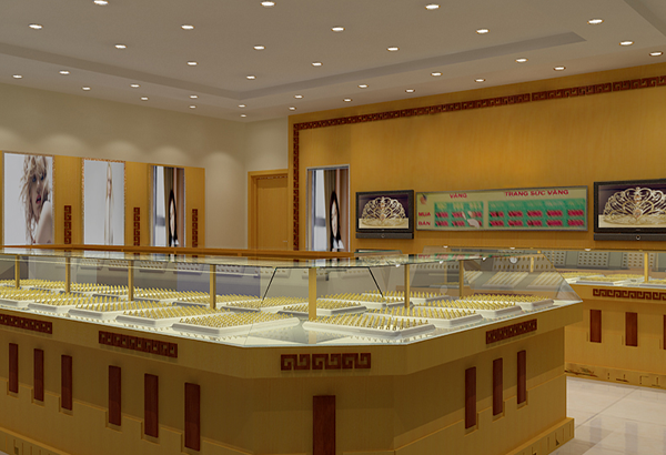 Những điều cần lưu ý về lắp đặt đèn led cho cửa hàng trang sức