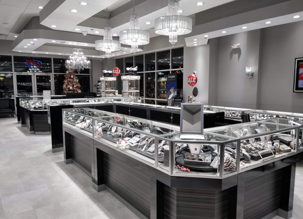 Những điều cần lưu ý về lắp đặt đèn led cho cửa hàng trang sức