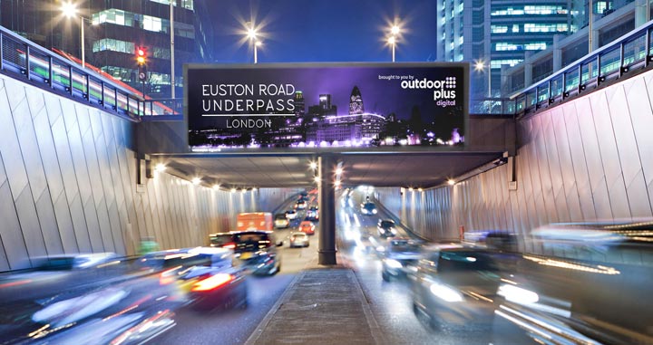 Tuyệt chiêu thiết kế biển quảng cáo ngoài trời với đèn pha LED