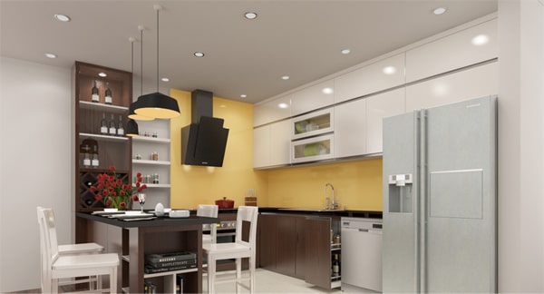 Những điều cần lưu ý khí lựa chọn đèn âm trần cho nhà bếp