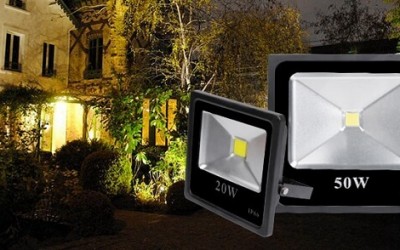 LED flood light – Đèn pha led ngoài trời. Cấu tạo và ứng dụng thực tế