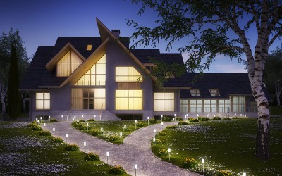 Ý tưởng chiếu sáng sân vườn đẹp cho ngôi nhà của bạn