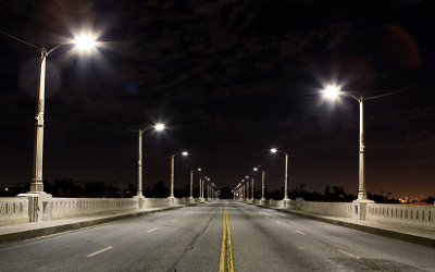Chiếu sáng đường phố bằng đèn đường LED Opulight