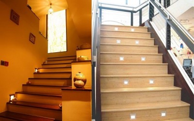 Thiết kế ánh sáng cho cầu thang với đèn LED Opple