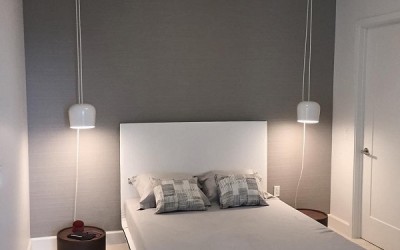 Ý tưởng sử dụng đèn spotlight cho phòng ngủ